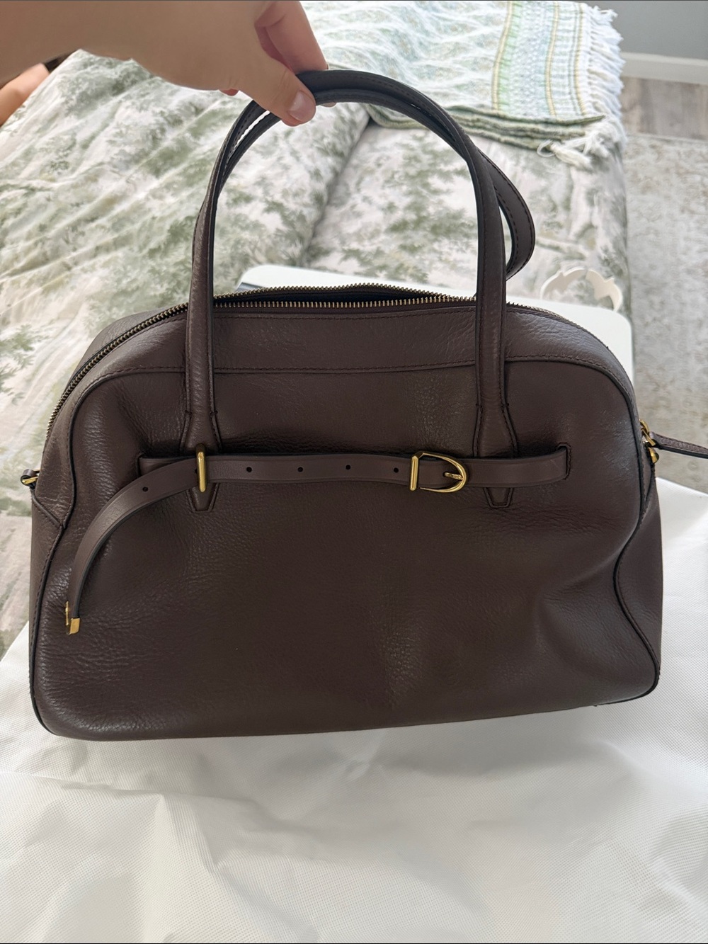 Madewell the belted satchel